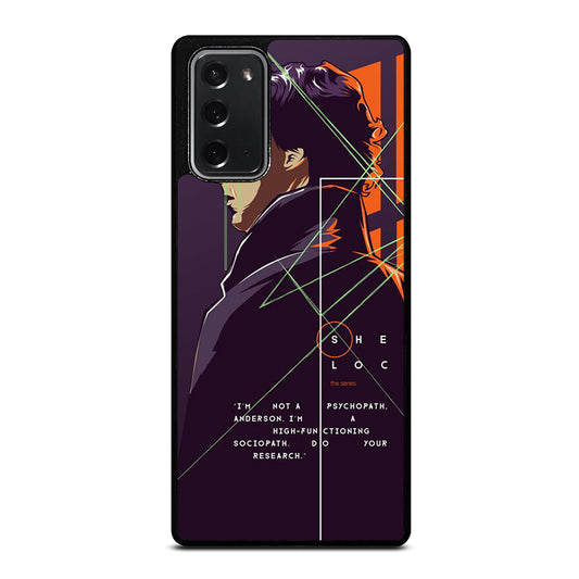 SHERLOCK HOLMES CARTOON Samsung Galaxy Note 20 Case Cover