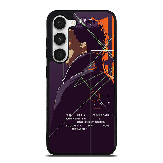 SHERLOCK HOLMES CARTOON Samsung Galaxy S23 Case Cover