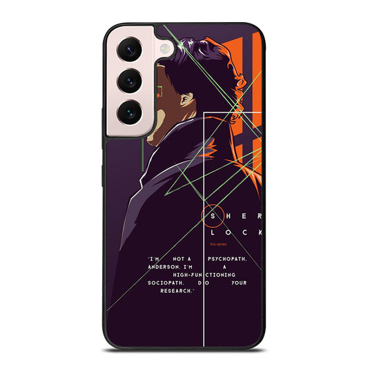 SHERLOCK HOLMES CARTOON Samsung Galaxy S22 Plus Case Cover