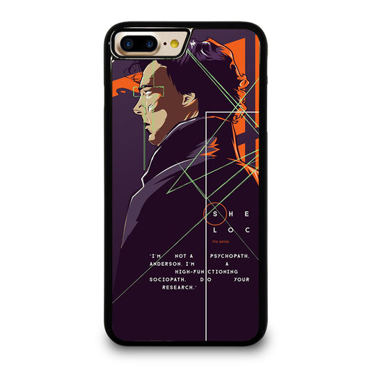 SHERLOCK HOLMES CARTOON iPhone 7 / 8 Plus Case Cover