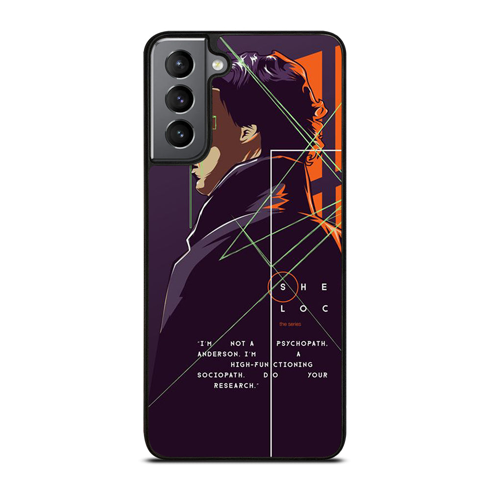 SHERLOCK HOLMES CARTOON Samsung Galaxy S21 Plus Case Cover