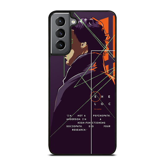 SHERLOCK HOLMES CARTOON Samsung Galaxy S21 Plus Case Cover