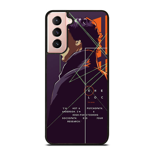 SHERLOCK HOLMES CARTOON Samsung Galaxy S21 Case Cover