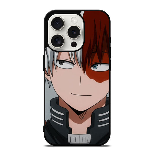 SHOTO TODOROKI COOL FACE MY HERO ACADEMIA iPhone 15 Pro Case Cover