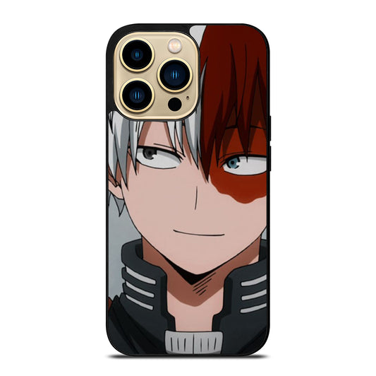 SHOTO TODOROKI COOL FACE MY HERO ACADEMIA iPhone 14 Pro Max Case Cover