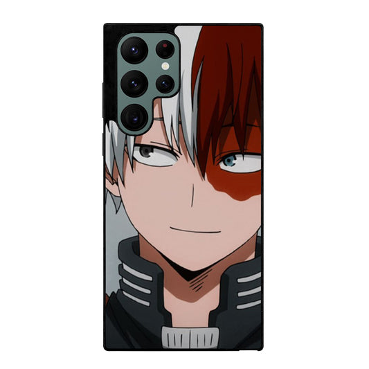 SHOTO TODOROKI COOL FACE MY HERO ACADEMIA Samsung Galaxy S22 Ultra Case Cover