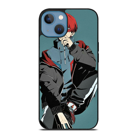 SHOTO TODOROKI COOL MY HERO ACADEMIA ANIME iPhone 13 Case Cover