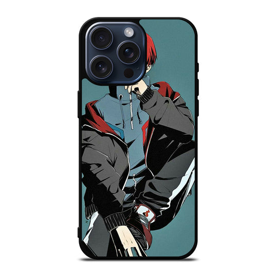 SHOTO TODOROKI COOL MY HERO ACADEMIA ANIME iPhone 15 Pro Max Case Cover