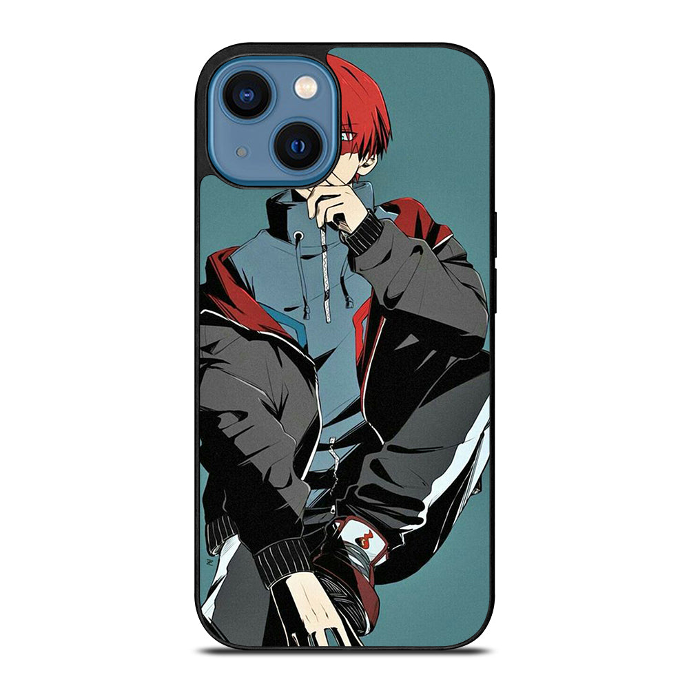 SHOTO TODOROKI COOL MY HERO ACADEMIA ANIME iPhone 14 Case Cover