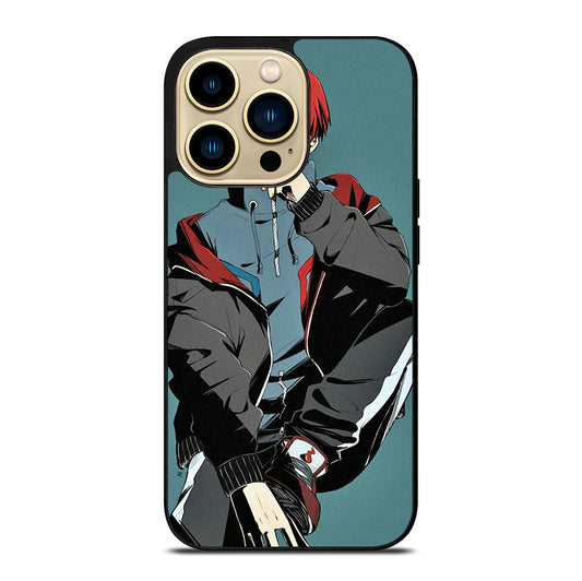 SHOTO TODOROKI COOL MY HERO ACADEMIA ANIME iPhone 14 Pro Max Case Cover