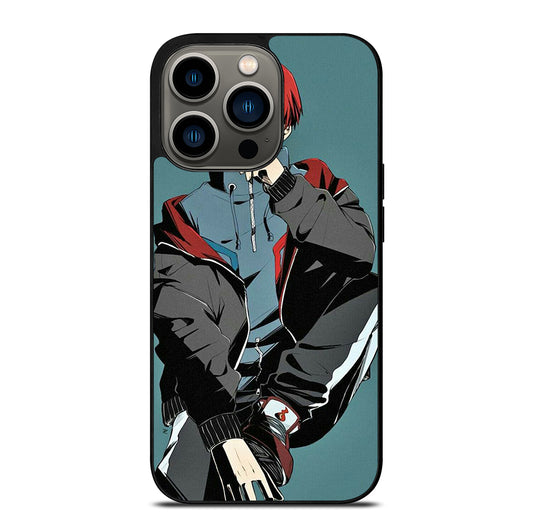 SHOTO TODOROKI COOL MY HERO ACADEMIA ANIME iPhone 13 Pro Case Cover