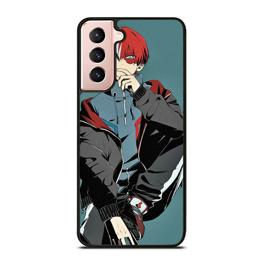 SHOTO TODOROKI COOL MY HERO ACADEMIA ANIME Samsung Galaxy S21 Case Cover