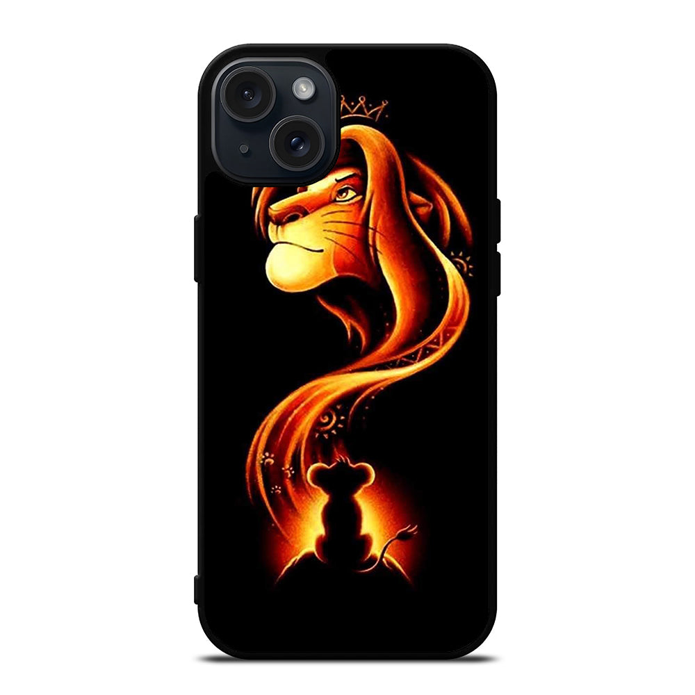 SIMBA LION KING DISNEY CARTOON iPhone 15 Plus Case Cover