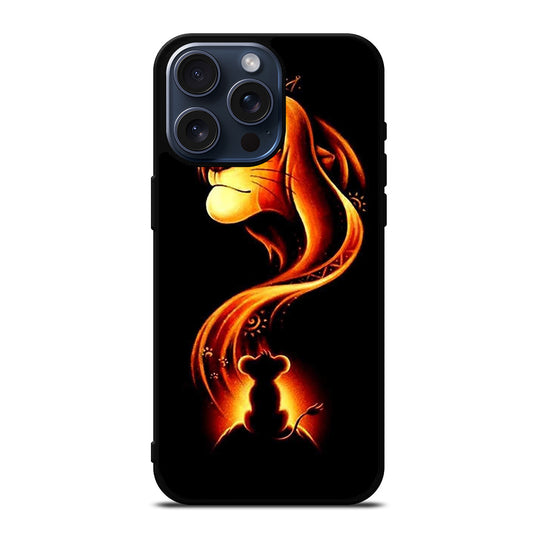 SIMBA LION KING DISNEY CARTOON iPhone 15 Pro Max Case Cover