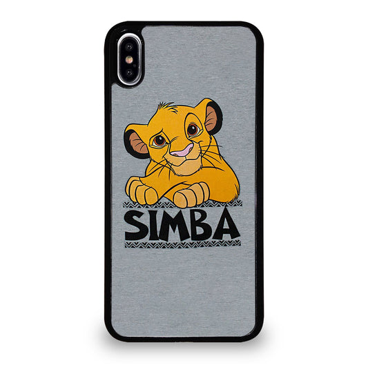 SIMBA LION KING DISNEY CARTOON 2 iPhone XS Max Case Cover