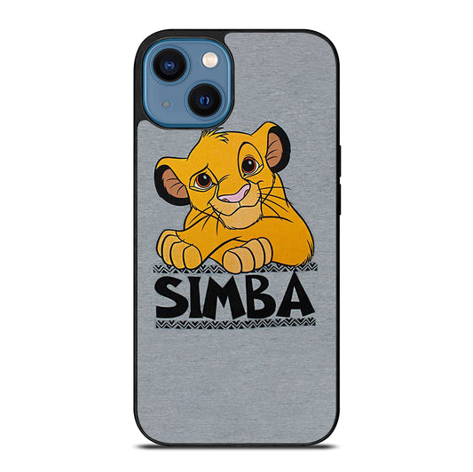 SIMBA LION KING DISNEY CARTOON 2 iPhone 14 Case Cover