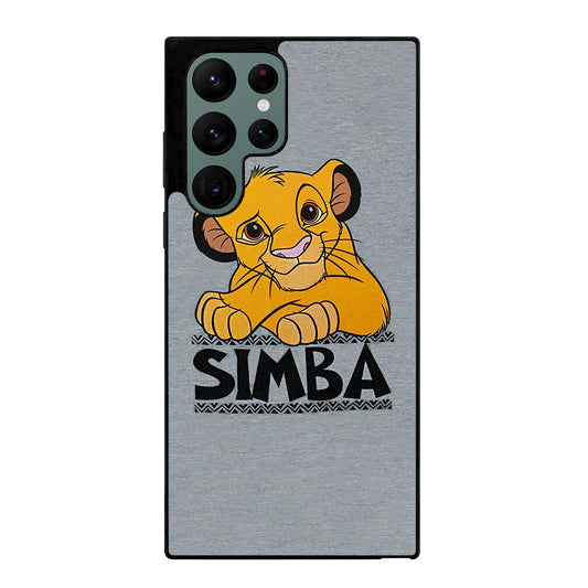 SIMBA LION KING DISNEY CARTOON 2 Samsung Galaxy S22 Ultra Case Cover