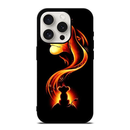 SIMBA LION KING DISNEY CARTOON iPhone 15 Pro Case Cover