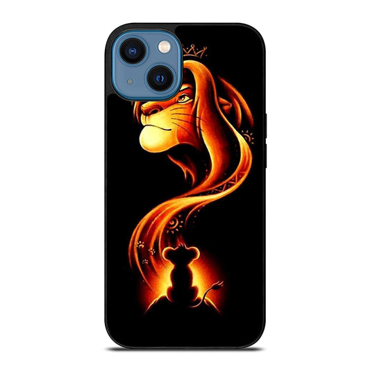 SIMBA LION KING DISNEY CARTOON iPhone 14 Case Cover
