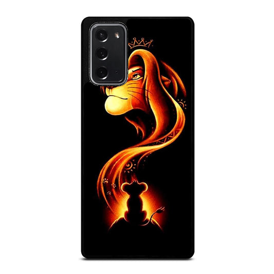 SIMBA LION KING DISNEY CARTOON Samsung Galaxy Note 20 Case Cover