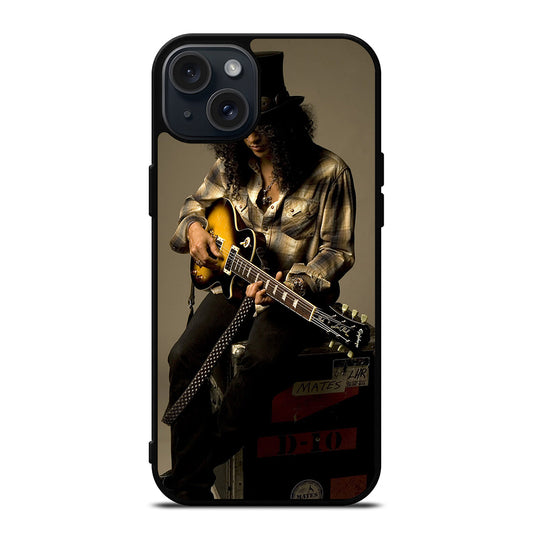 SLASH G N R ROCK BAND 1 iPhone 15 Plus Case Cover