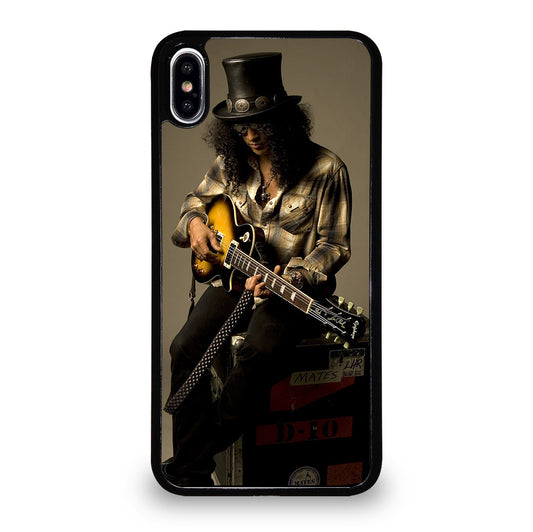 SLASH G N R ROCK BAND 1 iPhone XS Max Case Cover