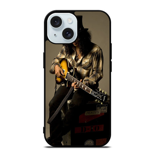 SLASH G N R ROCK BAND 1 iPhone 15 Case Cover