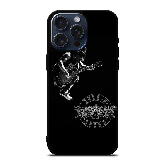 SLASH G N R ROCK BAND 2 iPhone 15 Pro Max Case Cover