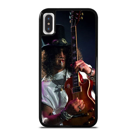 SLASH G N R ROCK BAND 3 iPhone X / XS Case Cover