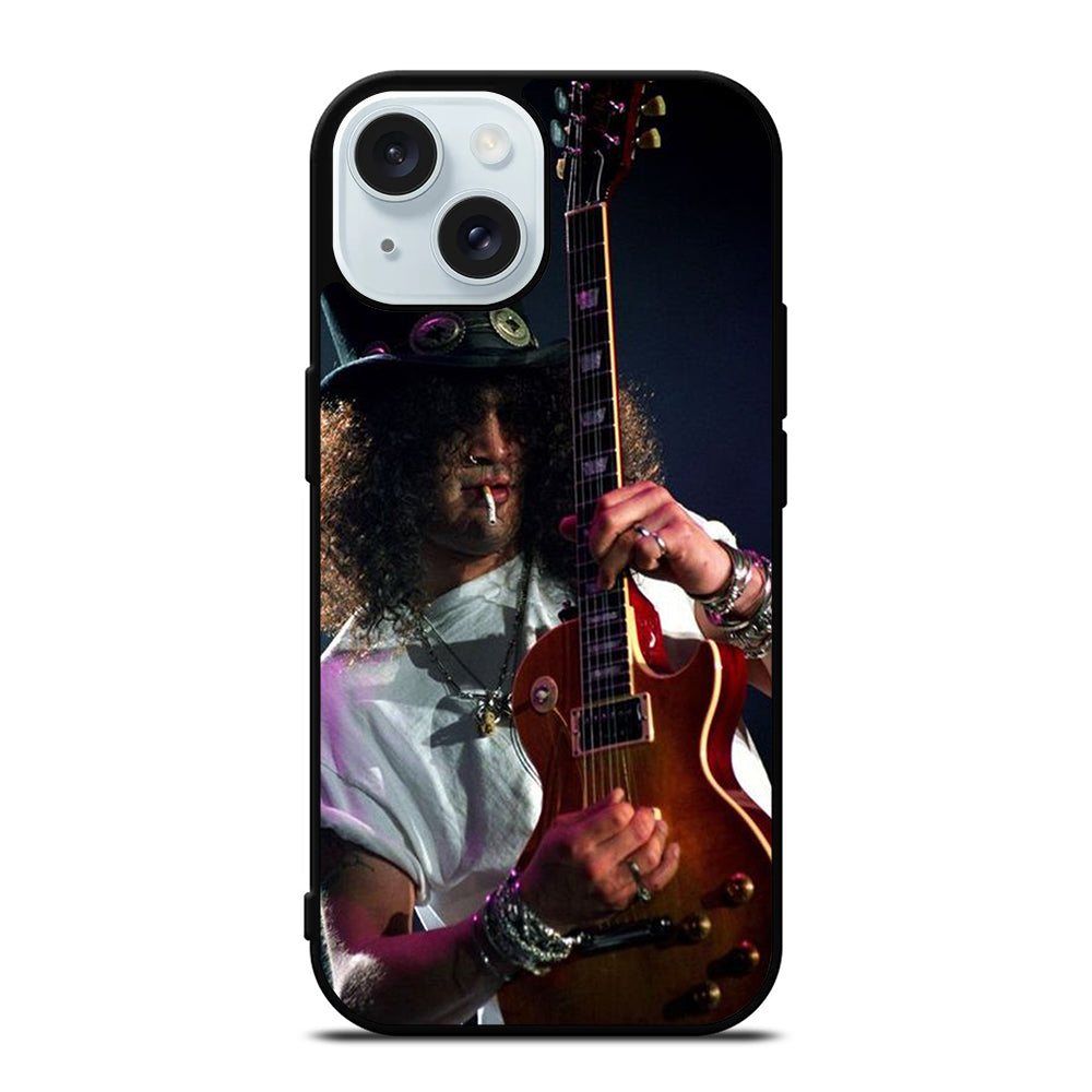 SLASH G N R ROCK BAND 3 iPhone 15 Case Cover