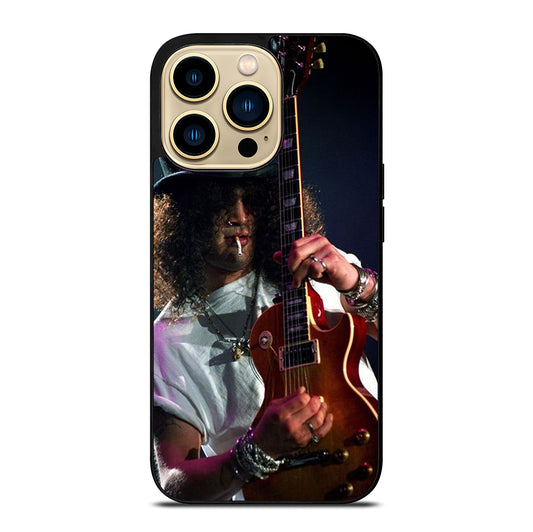 SLASH G N R ROCK BAND 3 iPhone 14 Pro Max Case Cover