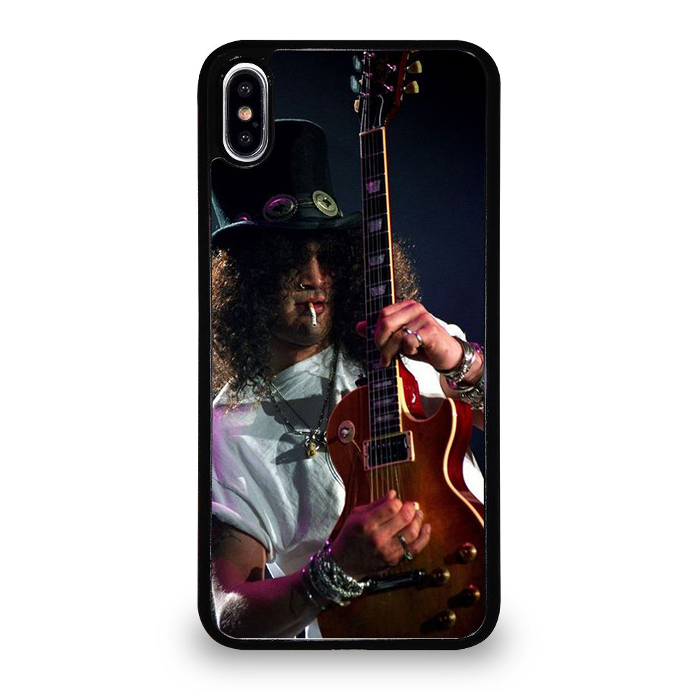 SLASH G N R ROCK BAND 3 iPhone XS Max Case Cover