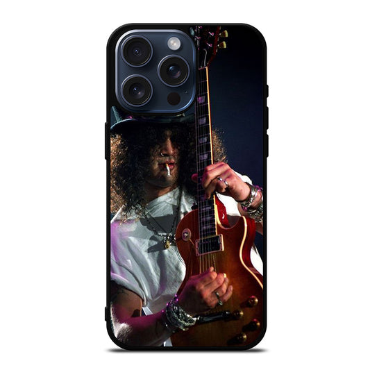 SLASH G N R ROCK BAND 3 iPhone 15 Pro Max Case Cover
