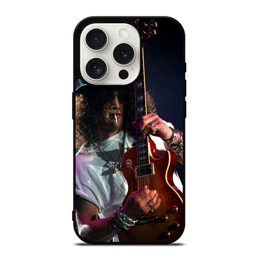 SLASH G N R ROCK BAND 3 iPhone 15 Pro Case Cover