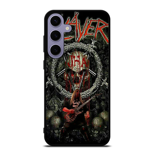SLAYER BAND METAK SKULL LOGO Samsung Galaxy S24 Plus Case Cover