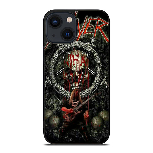 SLAYER BAND METAK SKULL LOGO iPhone 14 Plus Case Cover