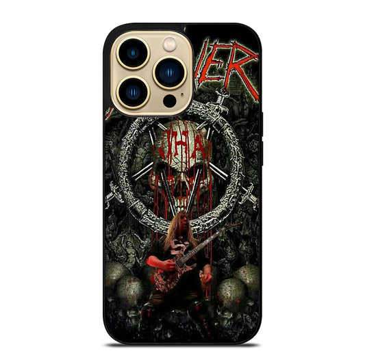 SLAYER BAND METAK SKULL LOGO iPhone 14 Pro Max Case Cover