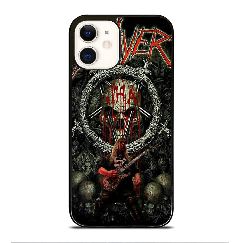 SLAYER BAND METAK SKULL LOGO iPhone 12 Case Cover
