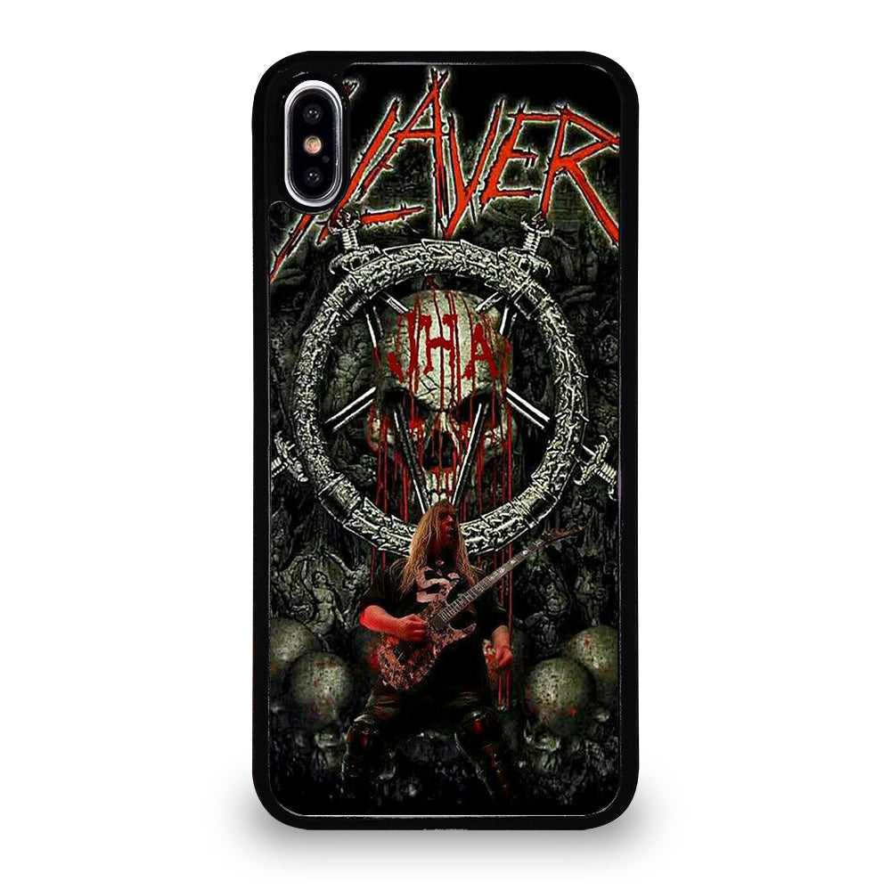 SLAYER BAND METAK SKULL LOGO iPhone XS Max Case Cover