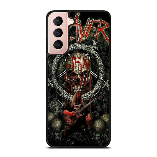 SLAYER BAND METAK SKULL LOGO Samsung Galaxy S21 Case Cover