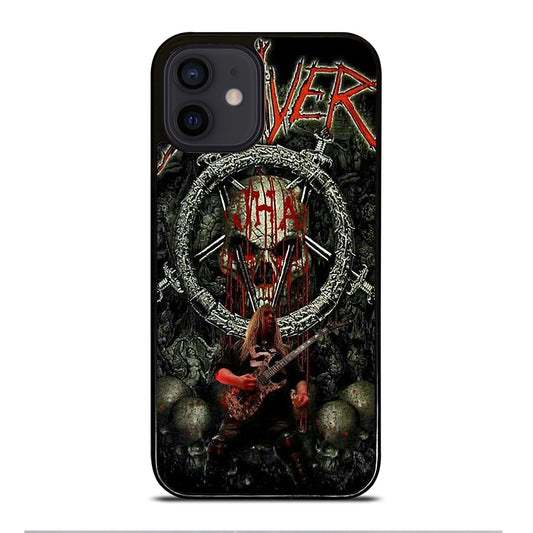 SLAYER BAND METAK SKULL LOGO iPhone 12 Mini Case Cover