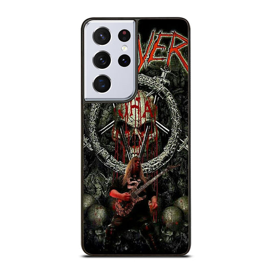 SLAYER BAND METAK SKULL LOGO Samsung Galaxy S21 Ultra Case Cover