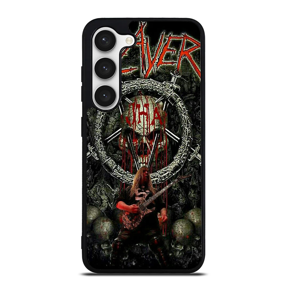 SLAYER BAND METAK SKULL LOGO Samsung Galaxy S23 Case Cover