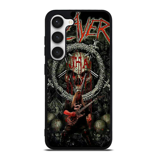 SLAYER BAND METAK SKULL LOGO Samsung Galaxy S23 Case Cover