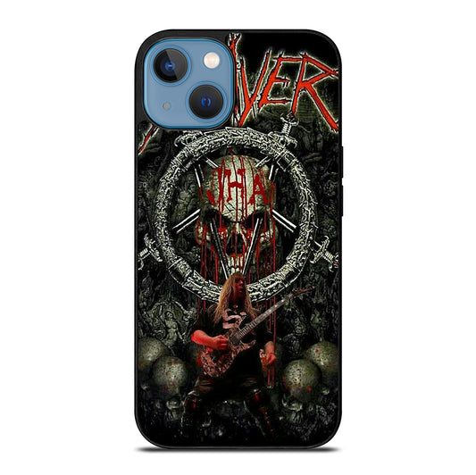 SLAYER BAND METAK SKULL LOGO iPhone 13 Case Cover