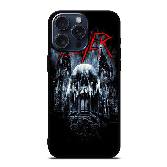 SLAYER BAND METAL BAND LOGO iPhone 15 Pro Max Case Cover