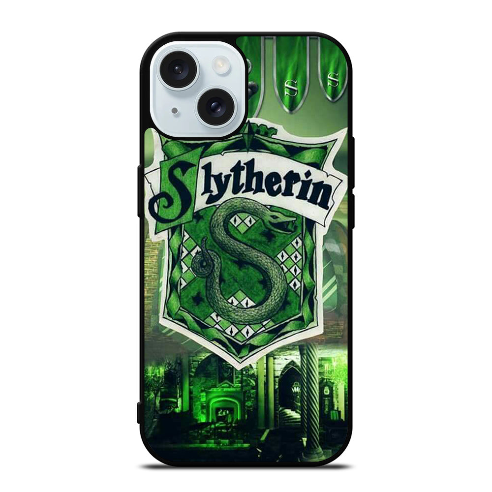 SLYTHERIN LOGO 2 iPhone 15 Case Cover