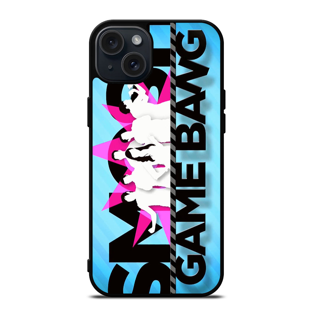 SMOSH LOGO GAMES BANG iPhone 15 Plus Case Cover