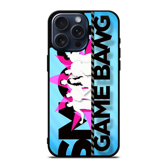 SMOSH LOGO GAMES BANG iPhone 15 Pro Max Case Cover