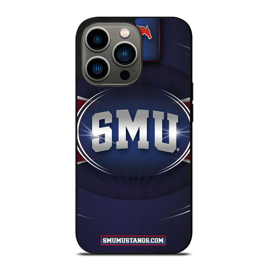 SMU MUSTANGS ICON iPhone 13 Pro Case Cover